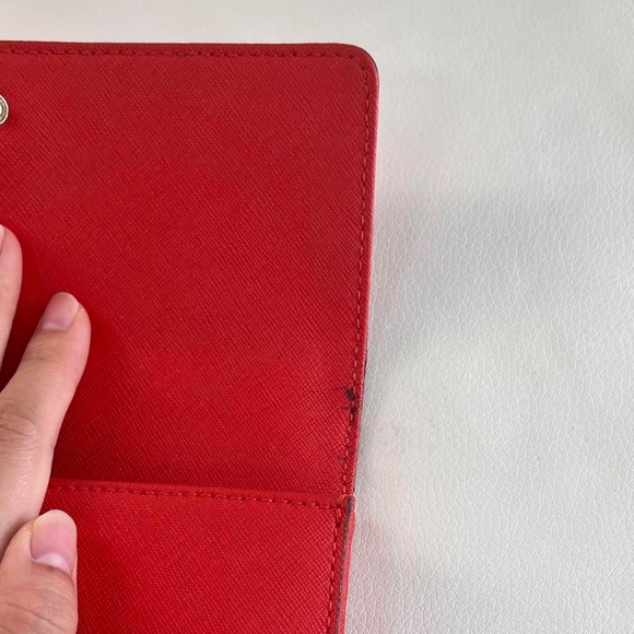 Tory Burch Red leather wallet - Picture 4 of 6